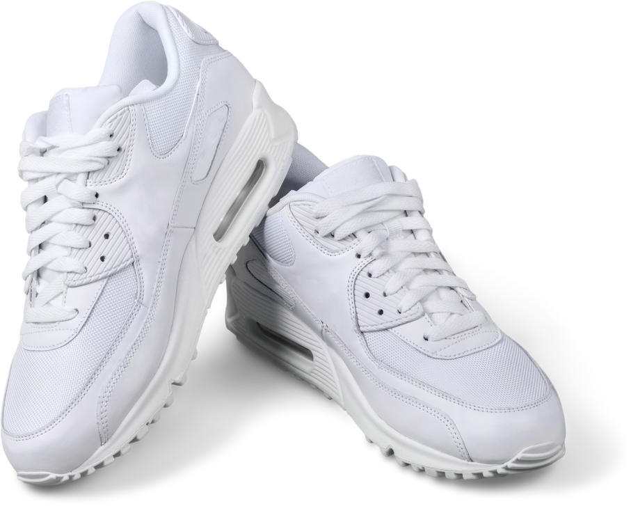 Pair of White Sneakers